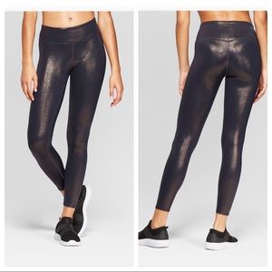 high gloss black opaque tights